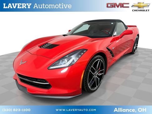 Used 2015 Chevrolet Corvette Stingray Convertible w/ 2LT Preferred Equipment Group RWD image 1