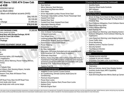 Used 2024 GMC Sierra 1500 AT4 w/ Technology Package AWD/4WD image 31