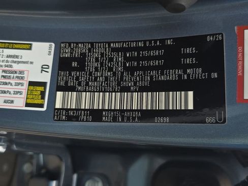 New 2026 Toyota Corolla Cross S AWD/4WD image 34