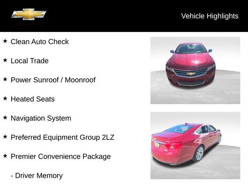 Used 2019 Chevrolet Impala Premier w/ Premier Convenience Package FWD image 18