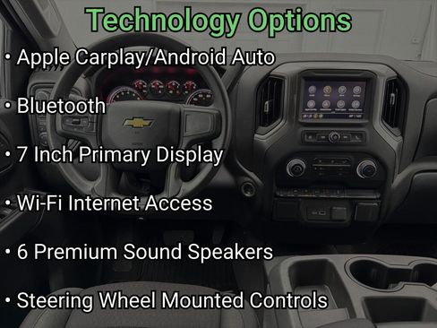 Certified 2023 Chevrolet Silverado 1500 Custom w/ LPO, Dark Essentials Package image 17