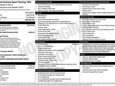 New 2026 Buick Enclave Sport Touring w/ Power Package image 6