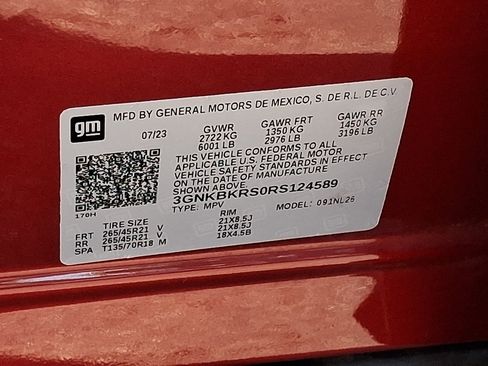 Certified 2024 Chevrolet Blazer RS w/ Enhanced Convenience Package AWD/4WD image 31