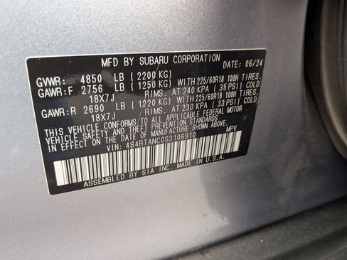 Certified 2025 Subaru Outback Limited AWD/4WD image 39