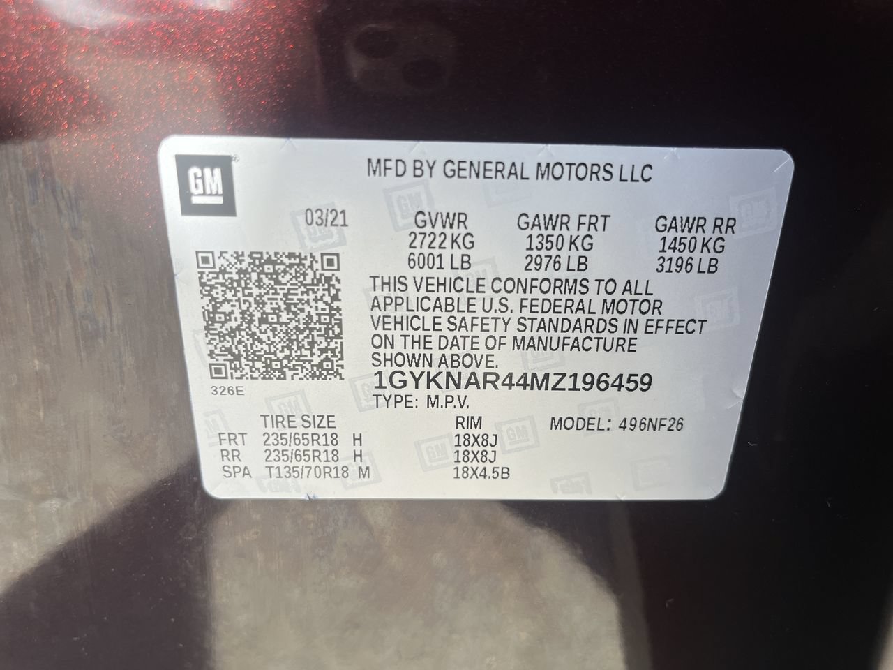 Used 2021 Cadillac XT5 Luxury FWD image 32