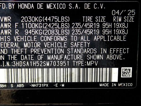 Certified 2025 Acura ADX A-Spec FWD image 36