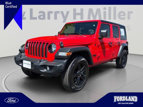 Used 2022 Jeep Wrangler Unlimited Sport AWD/4WD image 1