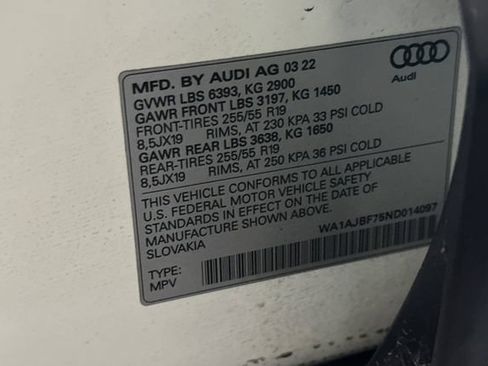 Used 2022 Audi Q7 2.0T Premium w/ Convenience Package AWD/4WD image 39