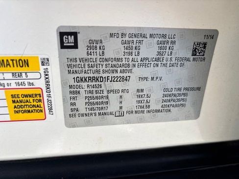 Used 2015 GMC Acadia SLT FWD image 66