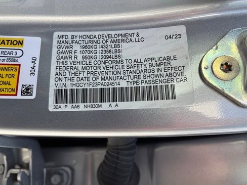Used 2023 Honda Accord LX image 11
