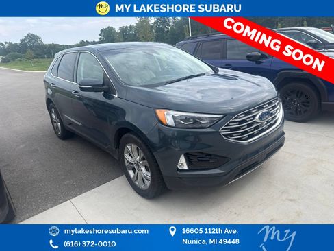 Used 2019 Ford Edge Titanium w/ Equipment Group 301A AWD/4WD image 1