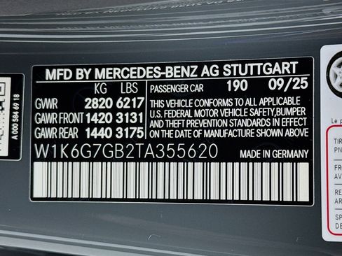 New 2026 Mercedes-Benz S 580 4MATIC Sedan image 24
