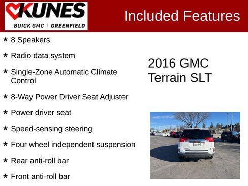 Used 2016 GMC Terrain SLT image 3