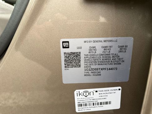 Used 2023 Chevrolet Malibu LT w/ LPO, Floor Liner Package image 20