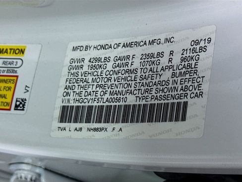 Used 2020 Honda Accord EX-L image 40