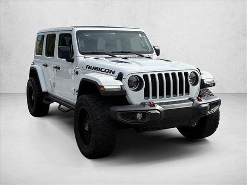Used 2023 Jeep Wrangler Unlimited Rubicon w/ LED Lighting Group AWD/4WD image 3