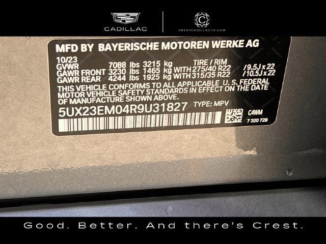 Used 2024 BMW X7 xDrive40i w/ M Sport Package AWD/4WD image 31