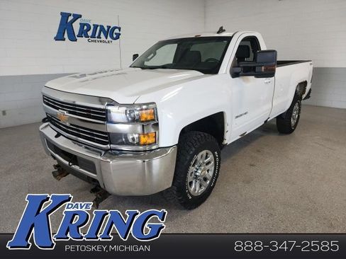Used 2018 Chevrolet Silverado 3500 LT w/ Snow Plow Prep Package AWD/4WD image 1