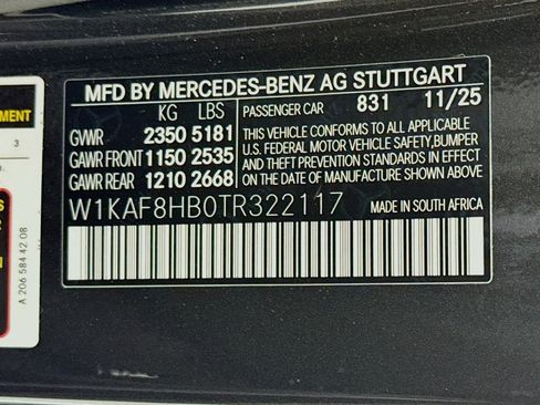 New 2026 Mercedes-Benz C 43 AMG 4MATIC Sedan image 24