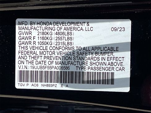 Used 2023 Acura TLX w/ A-SPEC Pkg image 31