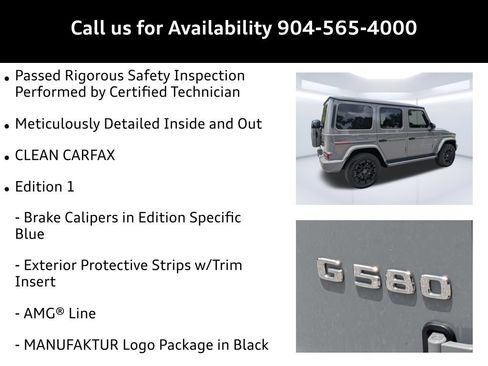 Used 2025 Mercedes-Benz G 580 w/ EQ Technology image 9
