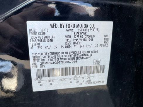 Used 2016 Ford Edge SE AWD/4WD image 38