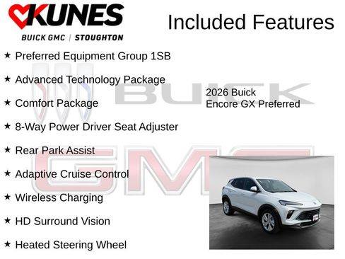 New 2026 Buick Encore GX Preferred w/ Advanced Technology Package FWD image 2