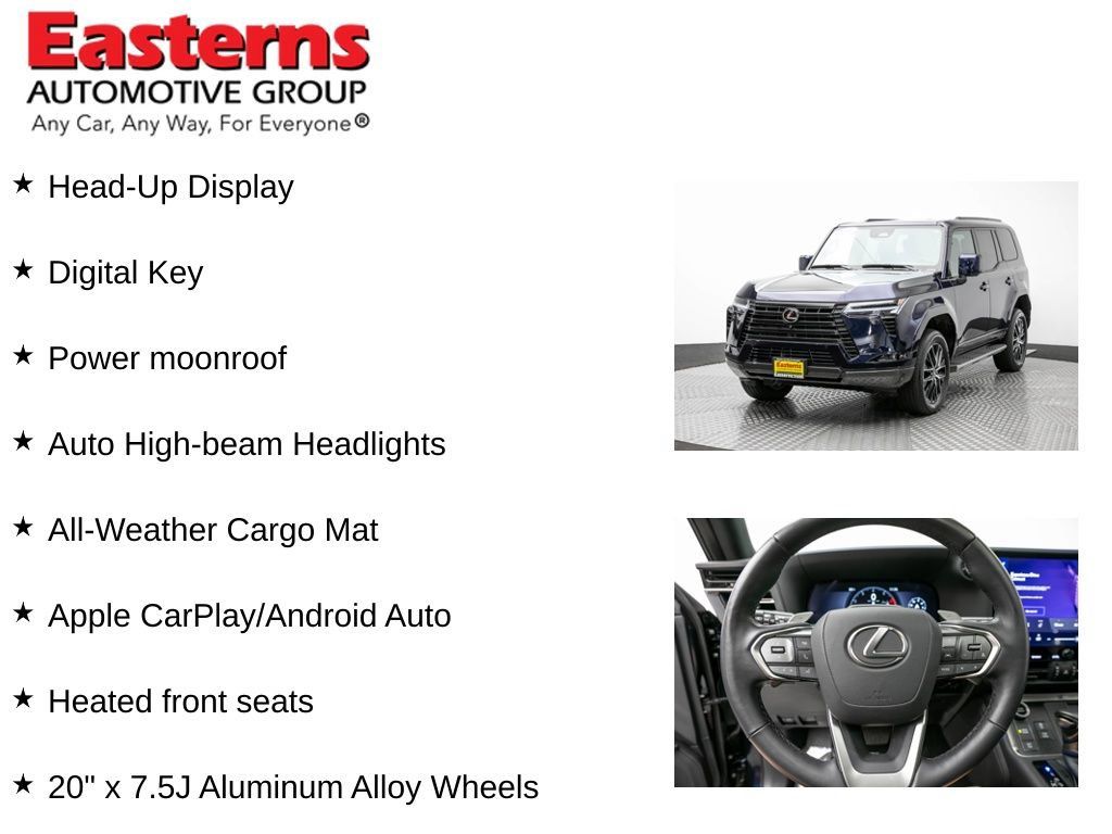 Used 2025 Lexus GX 550 w/ Accessory Package (2T) AWD/4WD image 13