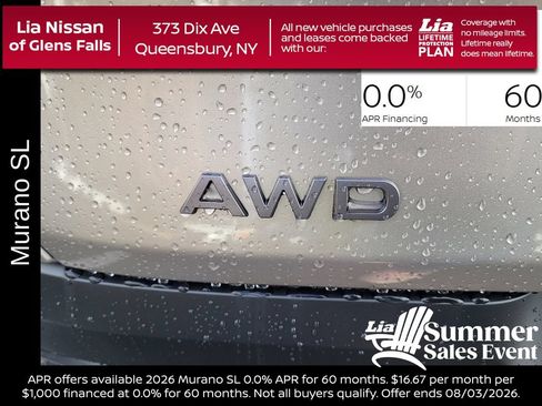 New 2026 Nissan Murano SL AWD/4WD image 8