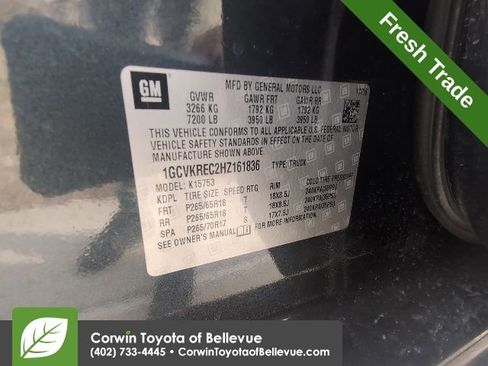 Used 2017 Chevrolet Silverado 1500 LT w/ All Star Edition image 17