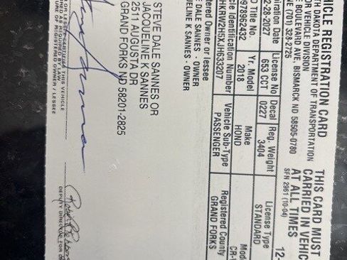 Used 2018 Honda CR-V EX image 11