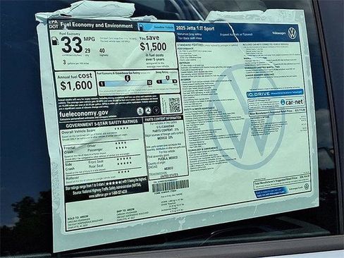 New 2025 Volkswagen Jetta Sport image 24