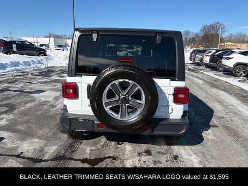Used 2020 Jeep Wrangler Unlimited Sahara w/ LED Lighting Group image 4
