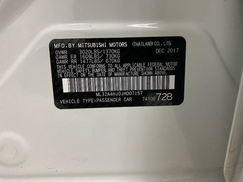 Used 2018 Mitsubishi Mirage SE image 27
