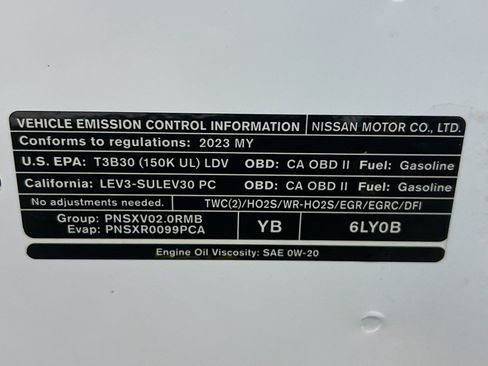 Used 2023 Nissan Sentra SV FWD image 20