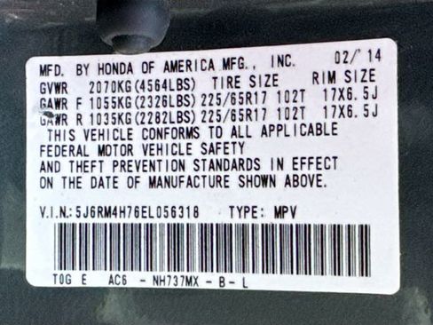 Used 2014 Honda CR-V EX-L image 17