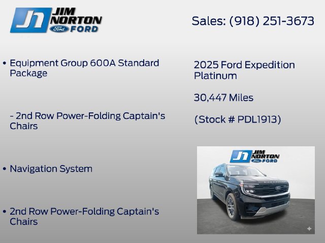 Used 2025 Ford Expedition Platinum AWD/4WD image 8
