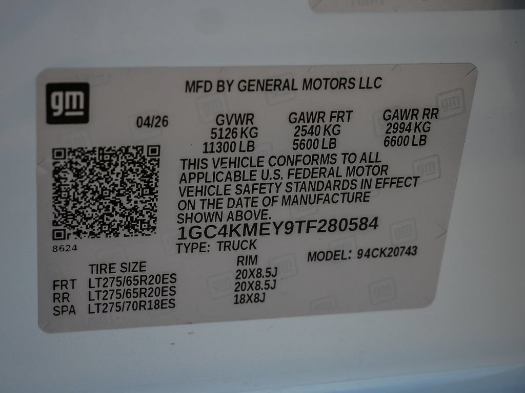 New 2026 Chevrolet Silverado 2500 Custom w/ Custom Value Package AWD/4WD image 40