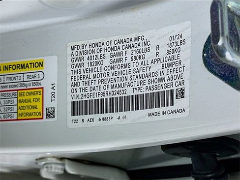 Certified 2024 Honda Civic Touring image 33