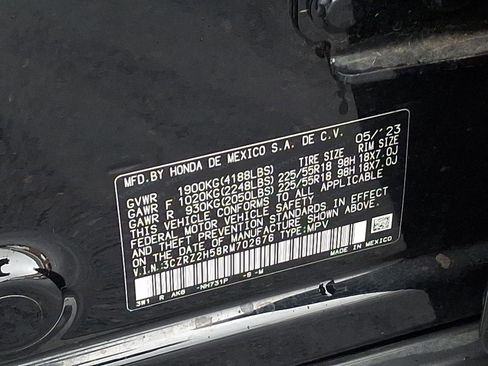 Certified 2024 Honda HR-V Sport image 27