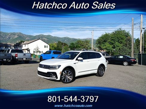 Used 2021 Volkswagen Tiguan SEL Premium R-Line w/ 3rd Row Seat Package AWD/4WD image 1