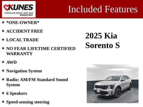 Used 2025 Kia Sorento S image 3