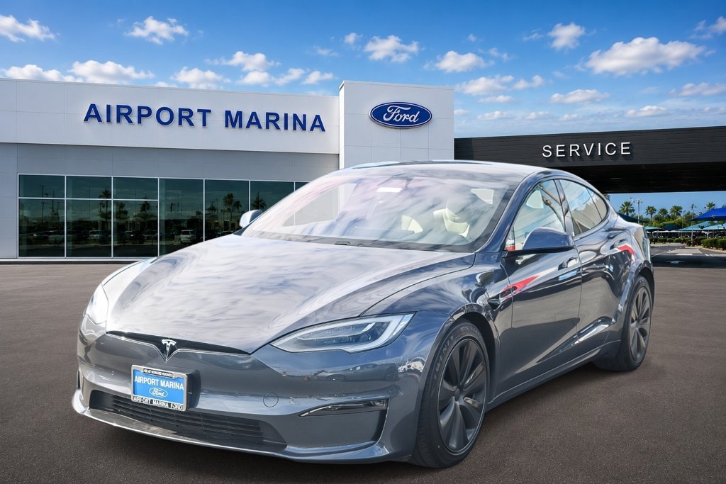 Used 2021 Tesla Model S Plaid AWD/4WD image 3