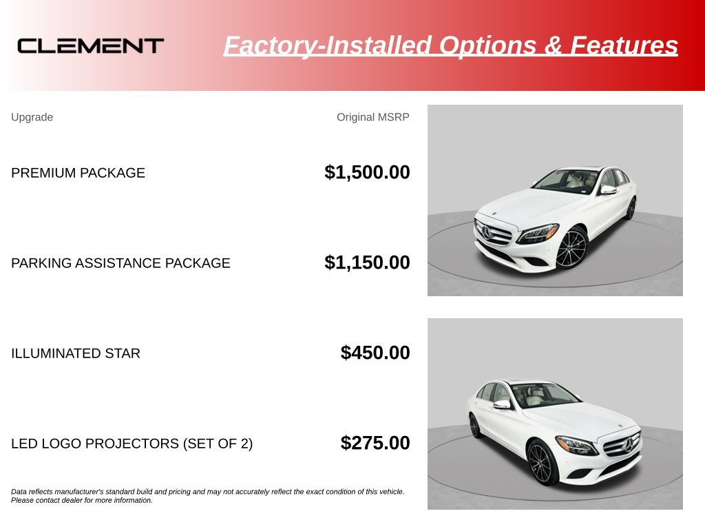 Used 2021 Mercedes-Benz C 300 Sedan w/ Premium Package image 15