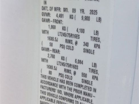 New 2025 Chevrolet Express 3500 w/ Power Convenience Package image 25