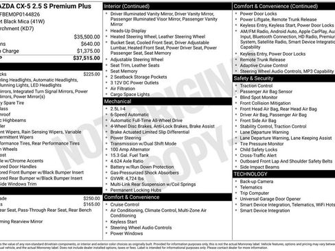 Used 2023 MAZDA CX-5 AWD 2.5 S w/ Premium Plus Pkg image 21