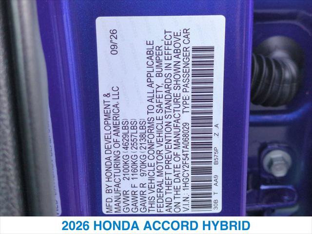 New 2026 Honda Accord Sport image 25