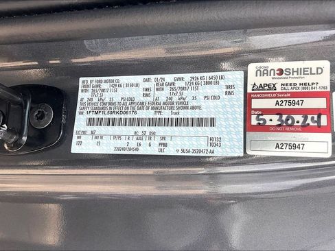 Used 2024 Ford F150 XL w/ Equipment Group 103A High AWD/4WD image 24