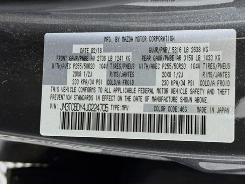 Used 2018 MAZDA CX-9 Grand Touring image 34