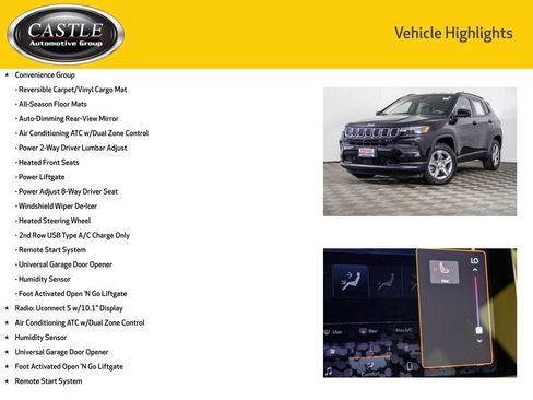 Used 2023 Jeep Compass Latitude w/ Convenience Group AWD/4WD image 8